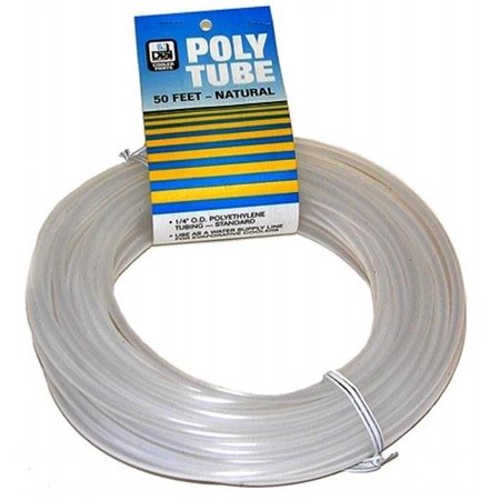 DIAL MFG Dial Manufacturing Inc .25in. X 50ft. Natural Poly Tubing  4294 4294